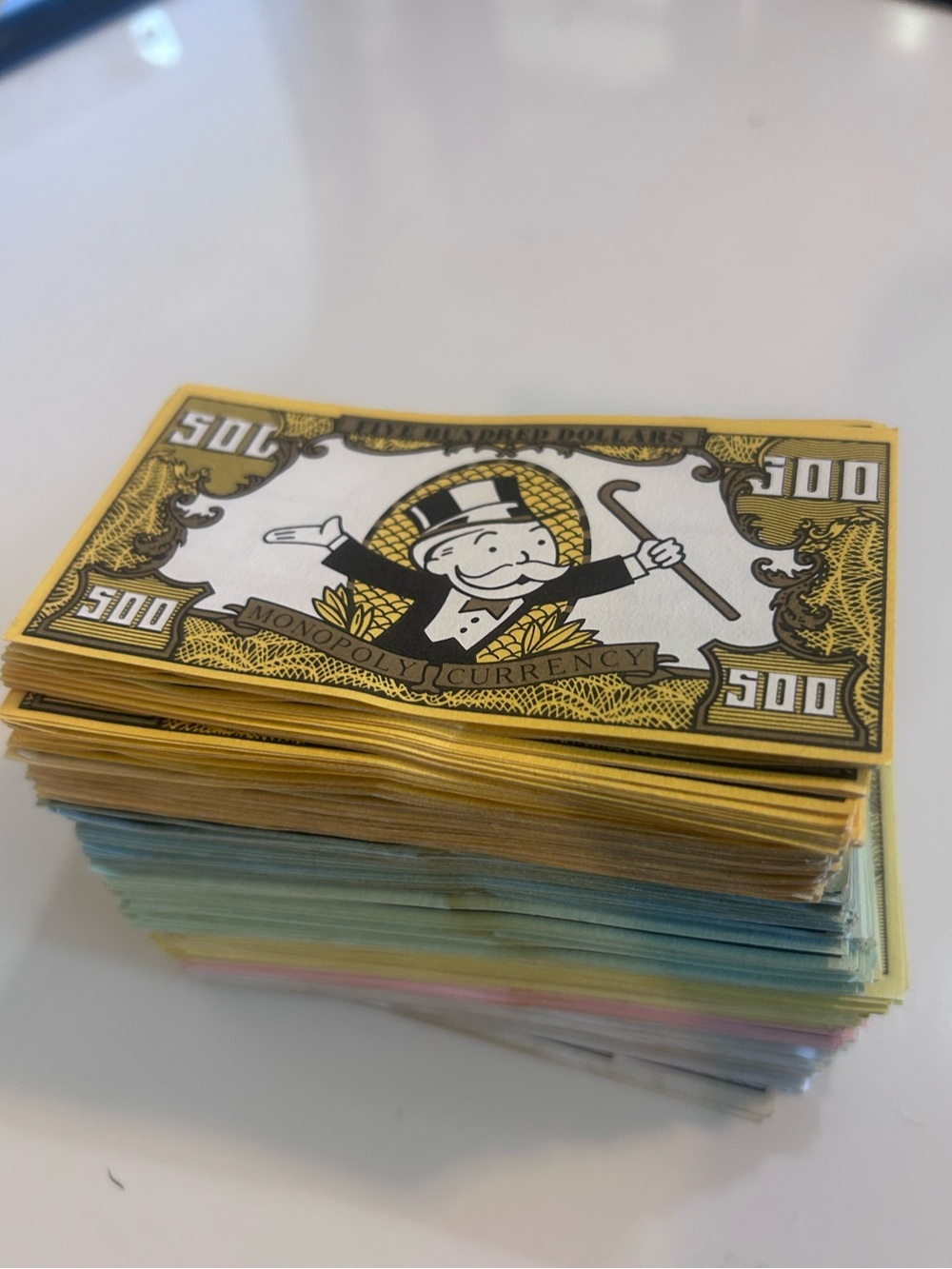 1991 Franklin Mint Deluxe Monopoly Collector's Edition Replacement Money